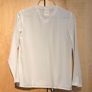 VINTAGE Elegant Classic Ivory Silky Blouse Size Small